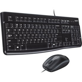 Logitech MK120 mus/tangentbordsset med sladd