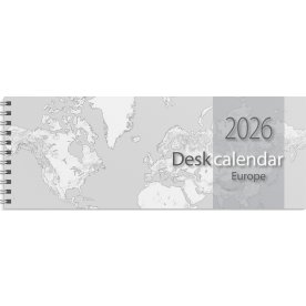 Burde 2026 Desk Calendar Europe