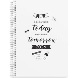 Burde 2026 Kalender, Doodle B5