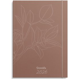 Burde 2026 Kalender Doodle, Inbunden