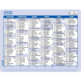 Burde 2026 Kalenderkort