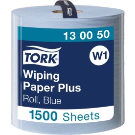 Tork W1 Plus Torkpapper, Blå, 2-lags, 1 rl