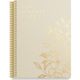 Burde 2026 Kalender, Life Planner, Bloom