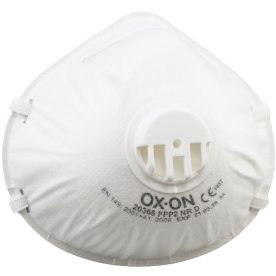 OX-ON Dammmask Basic FFP2 NR D m/ventil, 20 st.