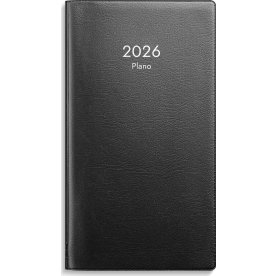 Burde 2026 Kalender Plano, Plast, Svart
