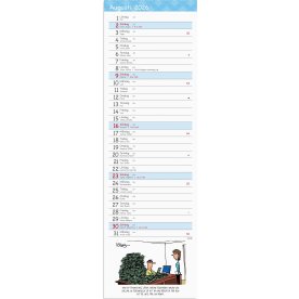 Burde 2026 Stor Bordskalender, Humor
