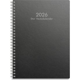 Burde 2026 Stor Veckokalender, Eco Line
