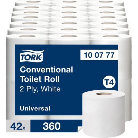 Tork T4 Universal toalettpapper, 42 rullar