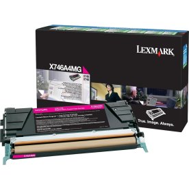 Lasertoner Lexmark X746A1MG Röd 7000 sidor