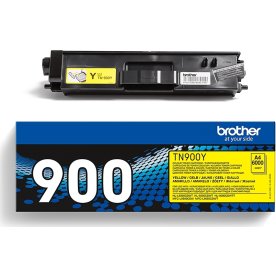 Lasertoner Brother TN900Y Gul 6000 sidor