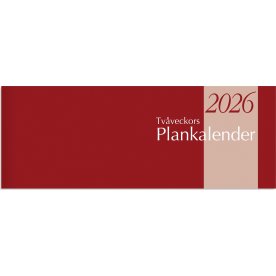 Burde 2026 Kalender, Tvåveckors Plankalender
