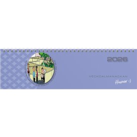 Burde 2026 Kalender, Veckoalmanackan Humor
