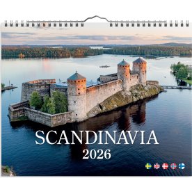 Burde 2026 Väggkalender, Scandinavia