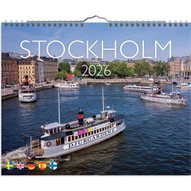Burde 2026 Väggkalender, Stockholm