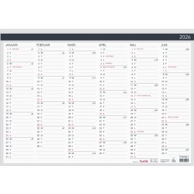 Burde 2026 Väggblad Elegant 420x297 mm