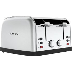 Taurus Brödrost Vintage Four 4 Skivor, stål