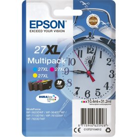 Bläckpatron Epson 27XL 3-färg 1100 sidor