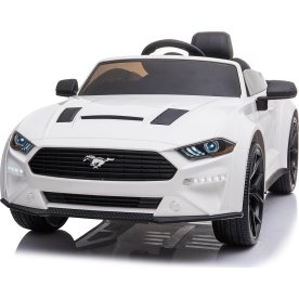 NORDIC PLAY Elbil Ford Mustang, 2x12V, vit