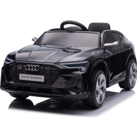 NORDIC PLAY Elbil Q4 e-tron sportback 4x12V, svart