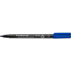 Staedtler Lumocolor 314 Märkpenna B, permanent, bl