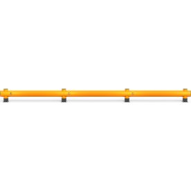 Rack-Mammut påkörningsskydd, enkel, 6 m