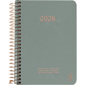 Kozo 2026 Kalender | A6 | Vecka | Aloe Vera