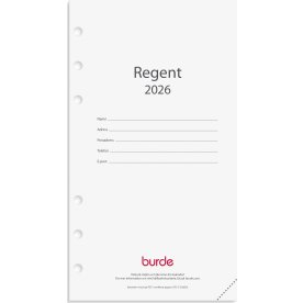 Burde 2026 Regent Kalendersats