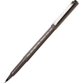 Pentel Document Rollerpen Permanent, MR205, Svart