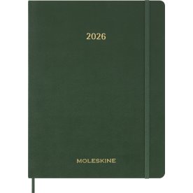 Moleskine 2026 Kalender | Ess. | Vecka v. | Grön
