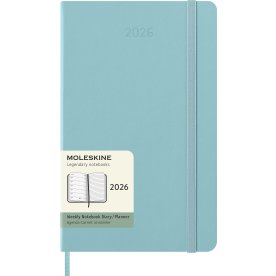 Moleskine 2026 Kalender | H | Vecka | L | Ljusblå