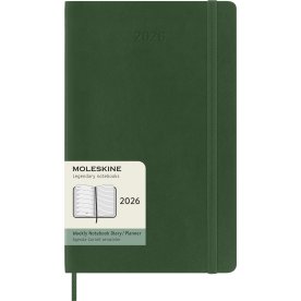 Moleskine 2026 Kalender | S | Vecka | L | Grön