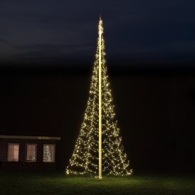 Starlight ljusslinga, flaggstång, 7 m, 1800 LED