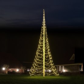 Starlight ljusslinga, flagg., 10m, 8000LED, blink