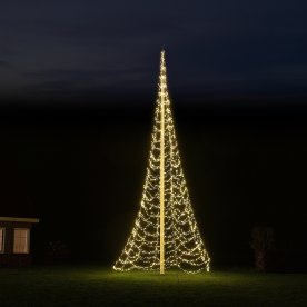 Starlight ljusslinga, flaggstång, 12 m, 5000 LED