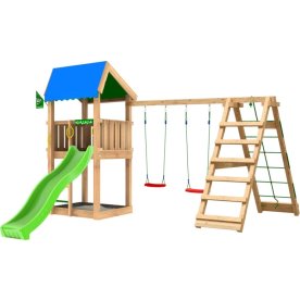 Jungle Gym Home 2.1 lektorn, klättring+rutschkana