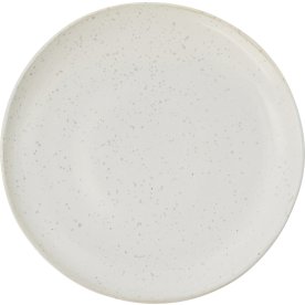House Doctor rustik vit tallrik, Ø20 cm
