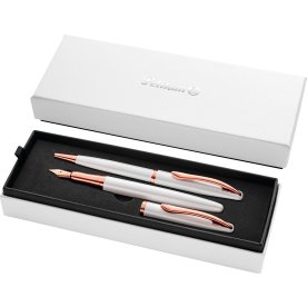 Pelikan Jazz N. Elegance Set, Res/Kulspets, pearl