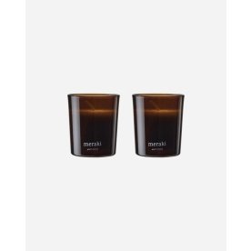 Meraki Doftljus, Warm tonka, 2 st