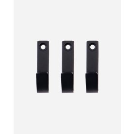 Meraki krokar, 3 st, borstad svart finish