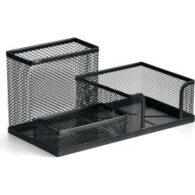 Office MESH Penn- och anteckningshållare | Svart
