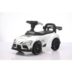 Gåbil Toyota Supra GT-4 för barn, vit