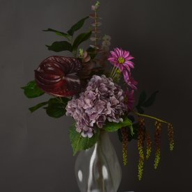 Aura Copenhagen Bukett 5 stjälkar, rosa
