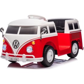 Elbil VW T1 barnbil, 12V, röd