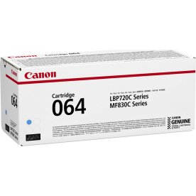 Canon 064HC lasertoner, cyan, 10.400s