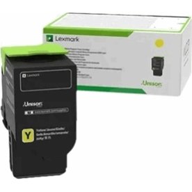 Lexmark CS421 lasertoner, gul, 5000 sidor