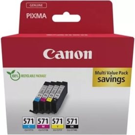 Canon CLI-571 Bläckpatroner, sampack
