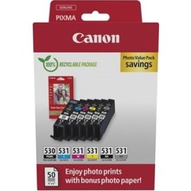Canon PGI-530/CLI-531 Bläckpatroner, flerpack