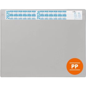 Durable Skrivunderlägg m. årskalender | Grå