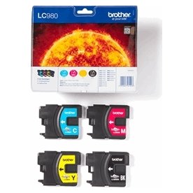 Brother LC980VALBP Bläckpatroner, flerpack