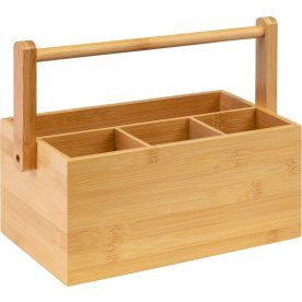 Westmark Bestickhållare 4 fack, bambu